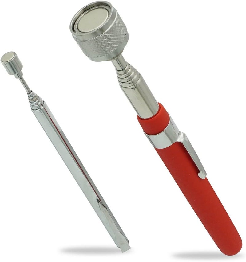 VASTOOLS Telescopic Magnetic Pickup Tool Set, 10LB Magnet Stick, 2LB Extendable Magnetic Pickup Tool for Car,Household,Office,Industry and Garage - Image 1